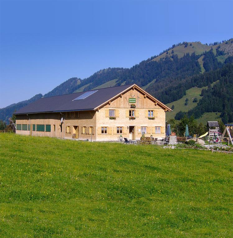Jausenstation Neuschwand Villa Hittisau Exteriör bild