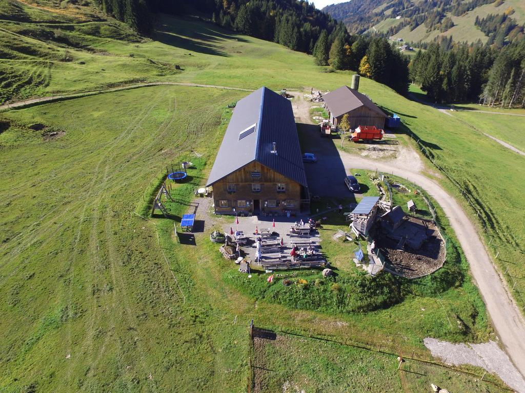 Jausenstation Neuschwand Villa Hittisau Exteriör bild