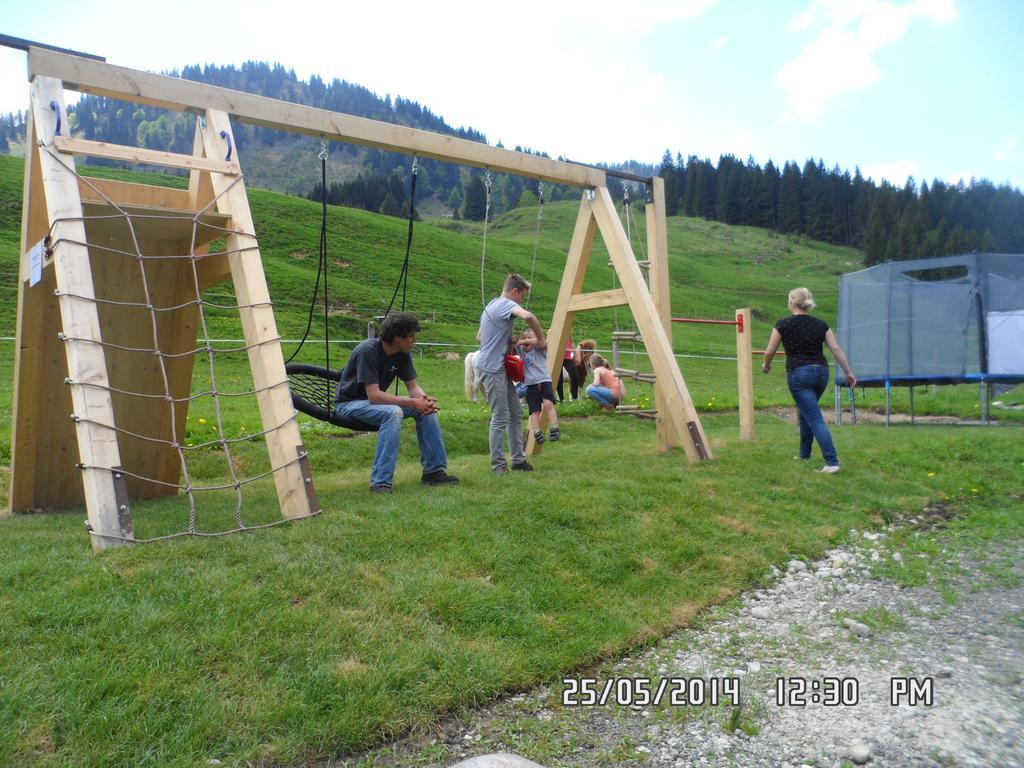 Jausenstation Neuschwand Villa Hittisau Exteriör bild