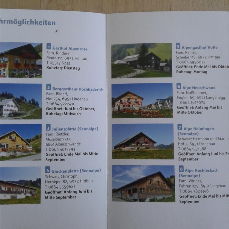 Jausenstation Neuschwand Villa Hittisau Exteriör bild