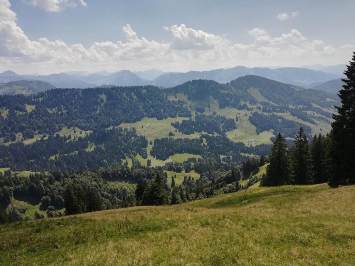 Jausenstation Neuschwand Villa Hittisau Exteriör bild